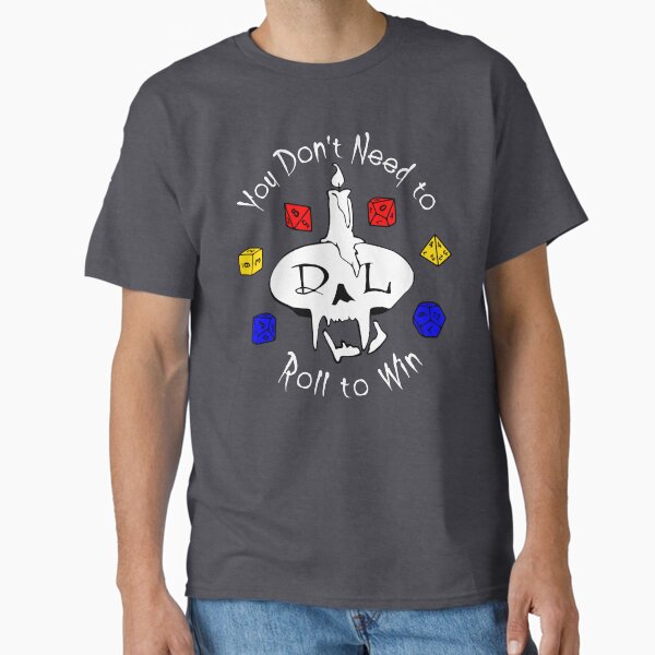 DreadLore Skull Logo - Primaries Classic T-Shirt