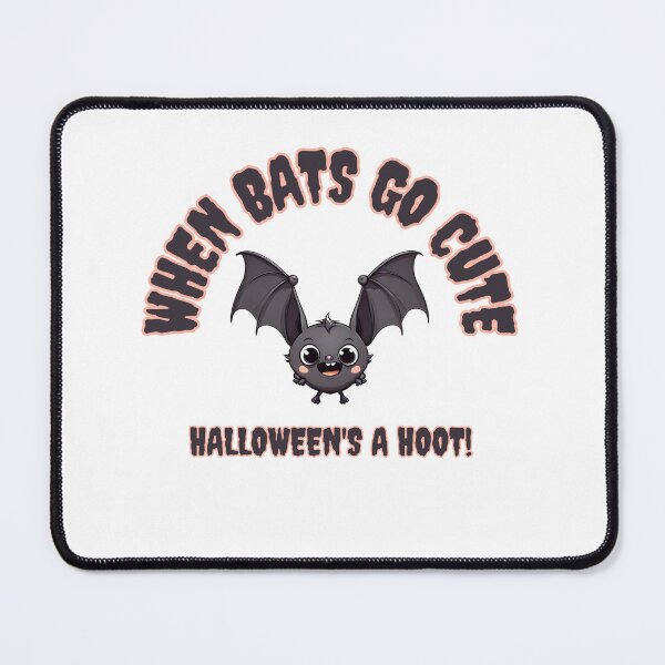 Item preview, Cuando los murciélagos se vuelven lindos, ¡Halloween es un puntazo! designed and sold by javaoverride.
