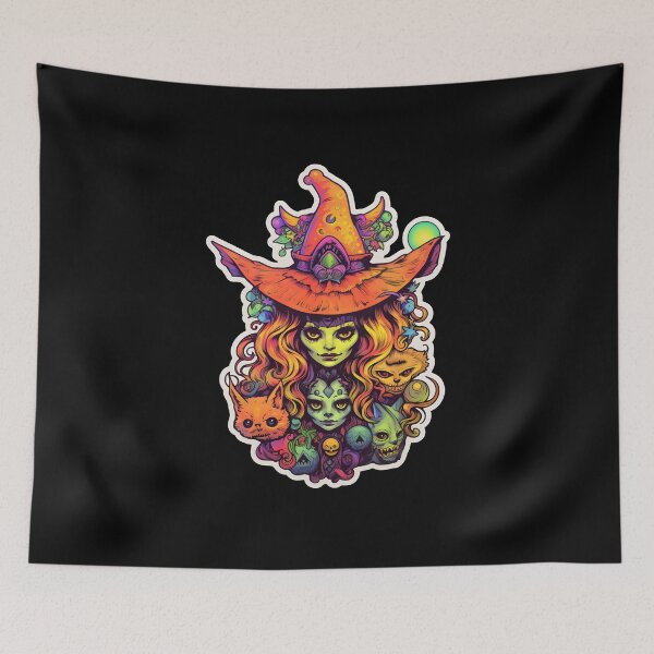 Item preview, The Witch's Esoteric Gathering: A Psychedelic Portal to the Occult designed and sold by Mr.Psychedelia.