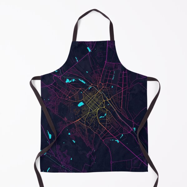 Item preview, Chisinau City Map of Moldova - Neon designed and sold by deMAP.