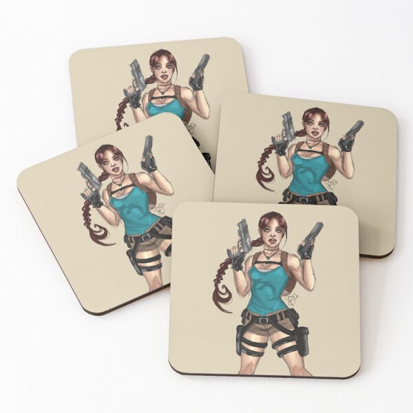 Item preview, Tomb raider lara croft original artwork designed and sold by Jaalais-junk.