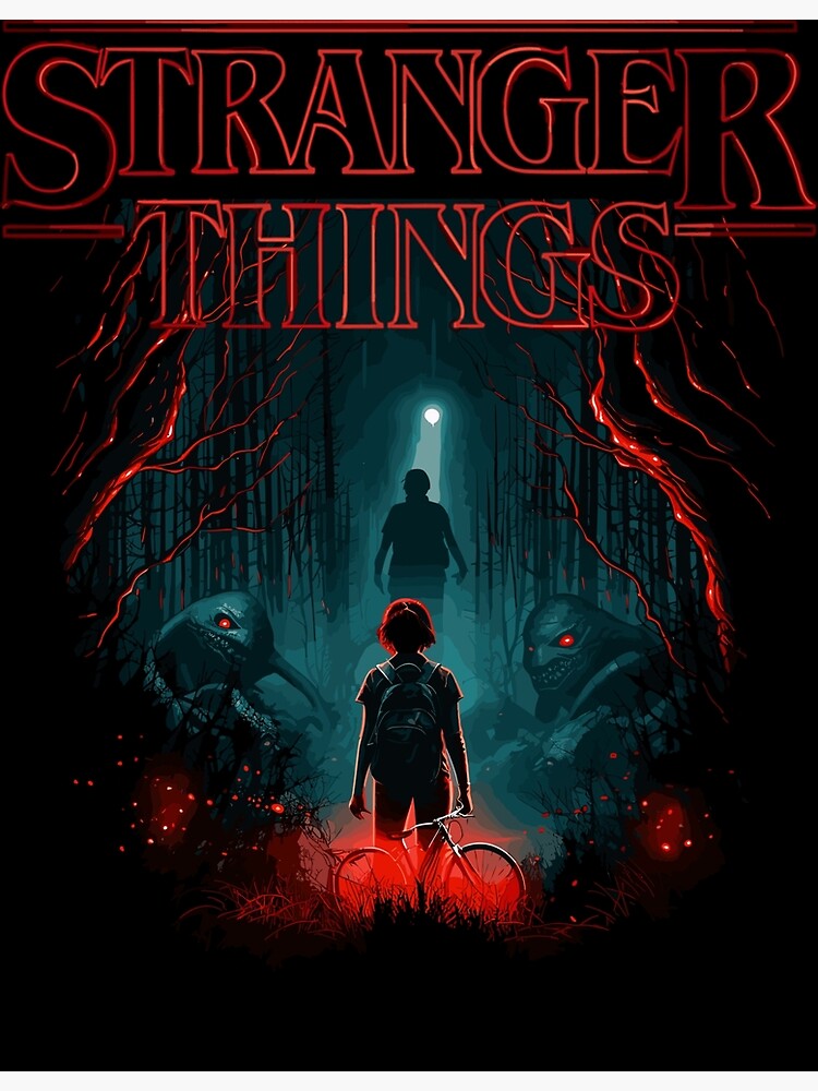 Stranger Things Monster Poster for Sale by PetShopShirts