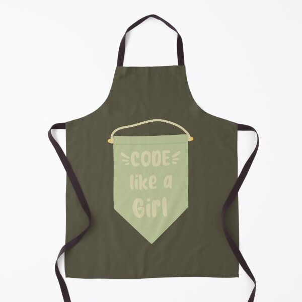 Item preview, Code Like a Girl Aesthetic Banner Green designed and sold by TheEclecticKat.