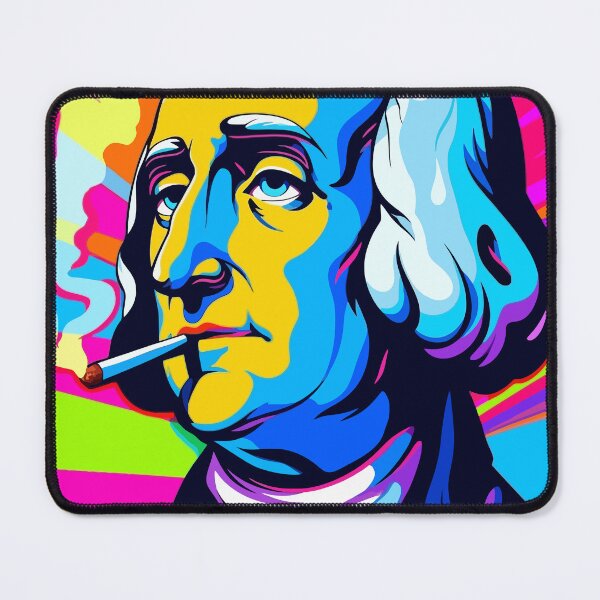 Item preview, Adam Smith Smoking a Joint, ArtworkNº8A designed and sold by Bauani.