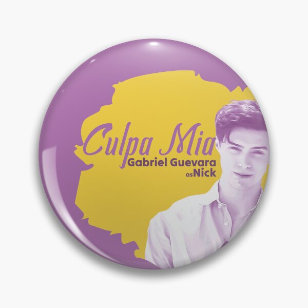 Item preview, Nicole Wallace as noah Gabriel Guevara as Nick culpa mia / my fault 2023 movie designed and sold by ironpalette.