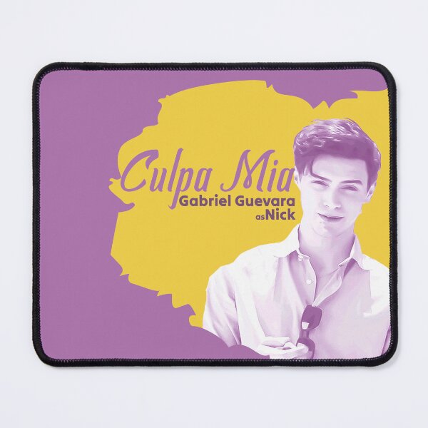 Item preview, Nicole Wallace as noah Gabriel Guevara as Nick culpa mia / my fault 2023 movie designed and sold by ironpalette.