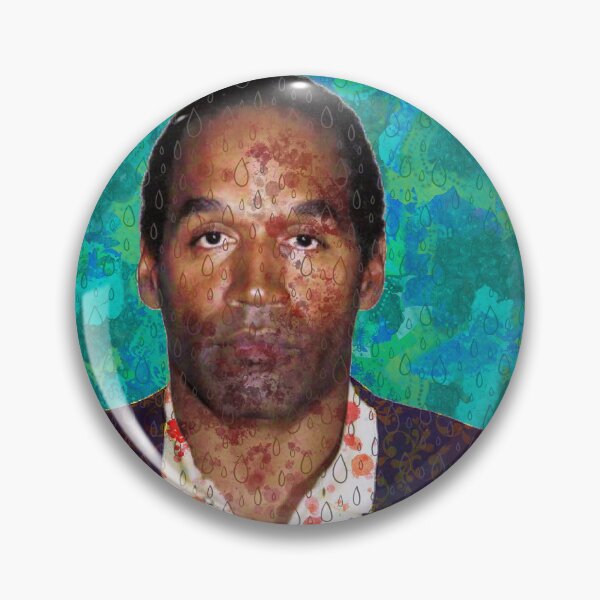 Item preview, OJ Simpson Mugshot by SABRE designed and sold by sabreart.