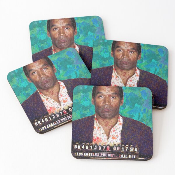 Item preview, OJ Simpson Mugshot by SABRE designed and sold by sabreart.