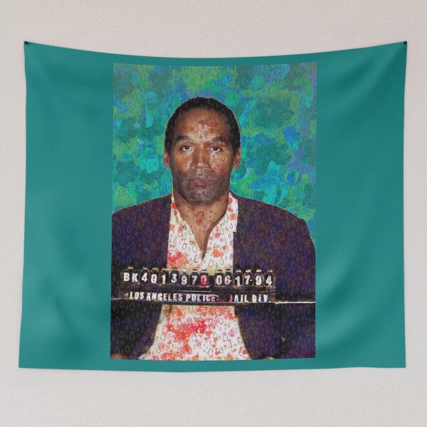Item preview, OJ Simpson Mugshot by SABRE designed and sold by sabreart.