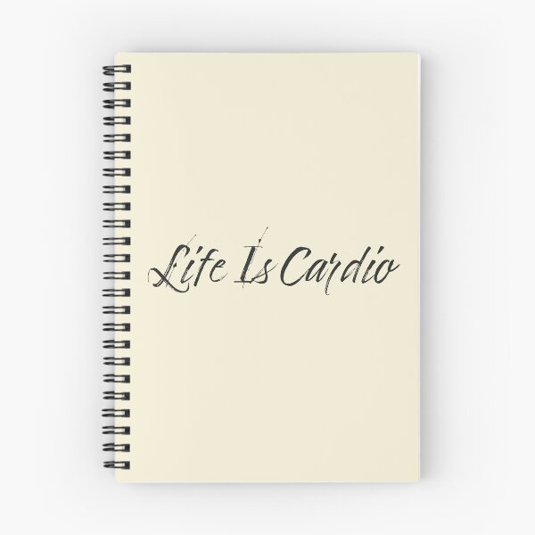 Aperçu de l'œuvre Life Is Cardio - Fond crème doux créée et vendue par Daniel-DL.