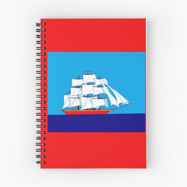 Item preview, A Clipper Ship in Sunny Sky designed and sold by judy snyder.