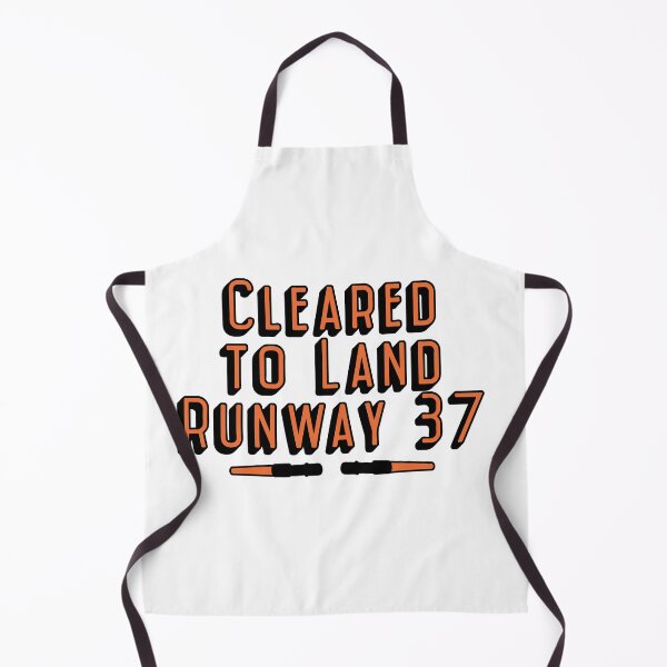 Item preview, Cleared to Land Runway 37 ATC joke designed and sold by AdventuresOy.