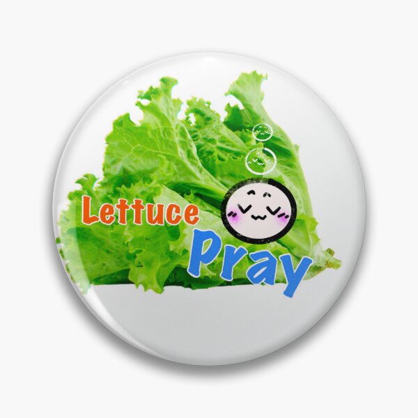 Item preview, Lettuce pray ?  designed and sold by Jessica McElroy.