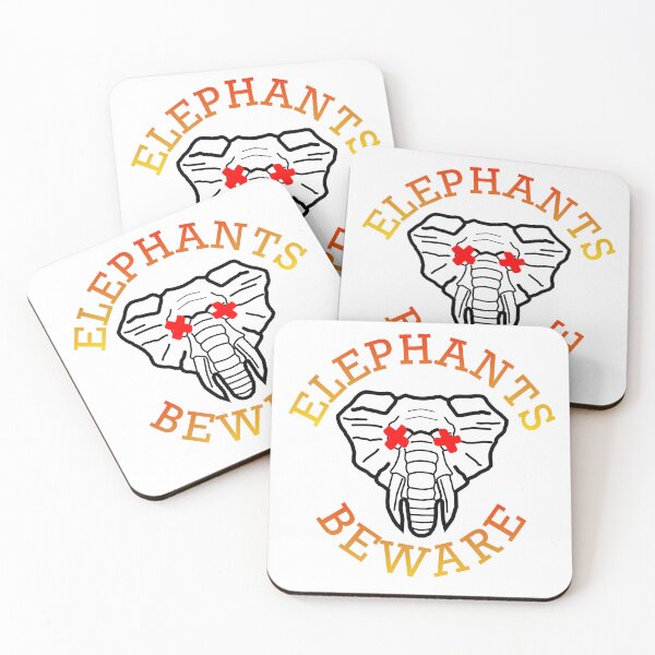 Item preview, Elephants Beware designed and sold by NoMoreNIMBYs.