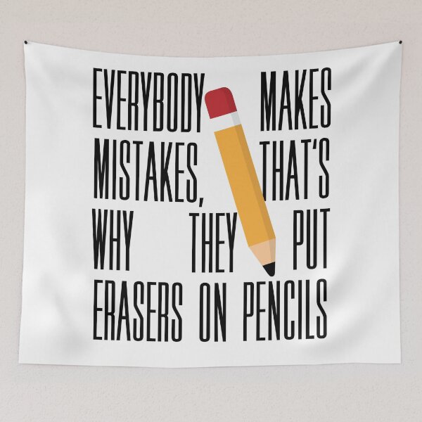 Item preview, Everybody Makes Mistakes designed and sold by CreativelyLoki.