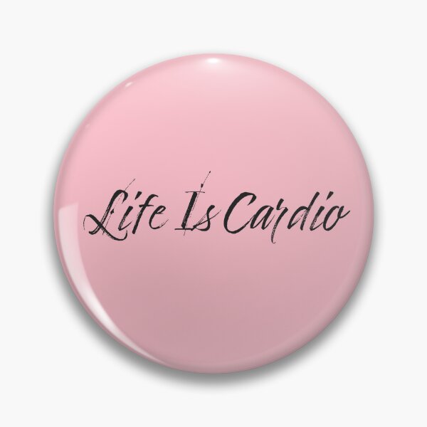 Item preview, Life Is Cardio - Pink Background designed and sold by Daniel-DL.