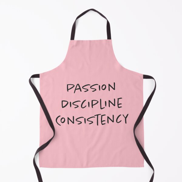 Item preview, Passion, Discipline, Consistency - Pink Background designed and sold by Daniel-DL.