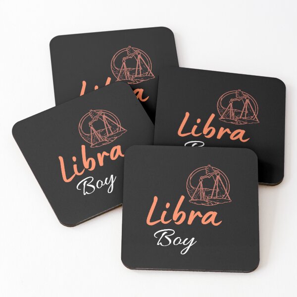 Item preview, Libra Boy scales Astrology Black designed and sold by Moe-Hagag.