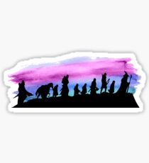 Watercolor Fellowship Sticker