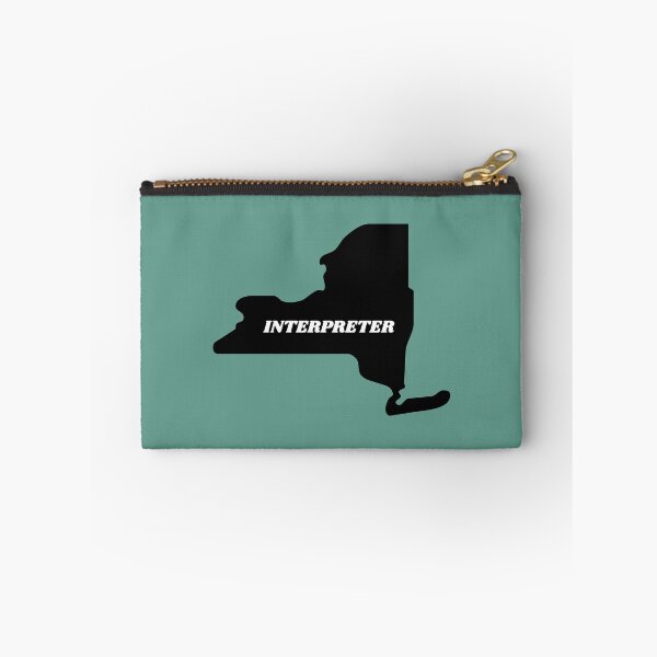 Item preview, Interpreter New York Black Silouette Map designed and sold by Neeshki.