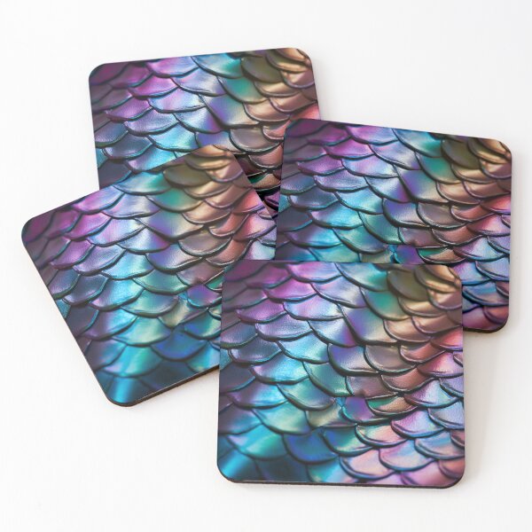 Item preview, Estampado de piel de serpiente de colores iridiscentes. designed and sold by dcrc.