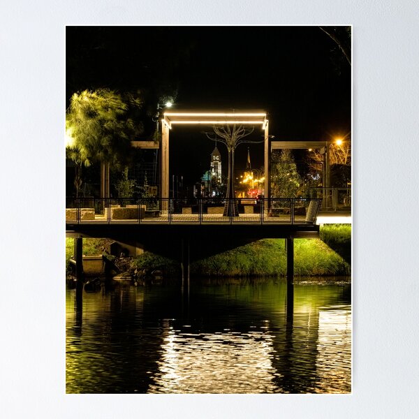 Meeting Place - Horsham, Wimmera River. Poster