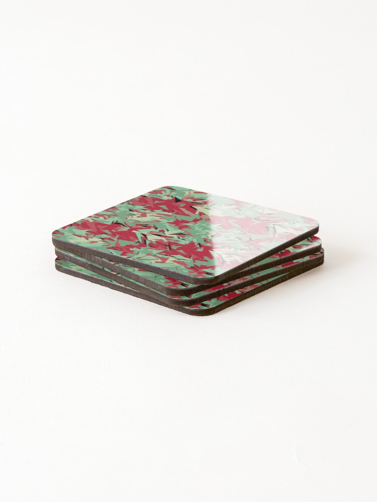 Thumbnail 4 of 5, Coasters (Set of 4), Random Abstract Pattern designed and sold by Texterns.