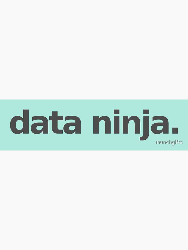 Data Ninja - Mint by munchgifts