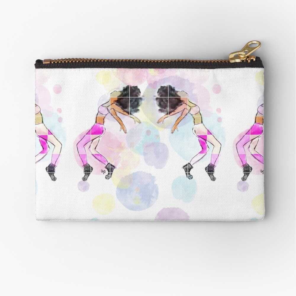 Moves | original art work by Eclectic Gift Zipper Pouch