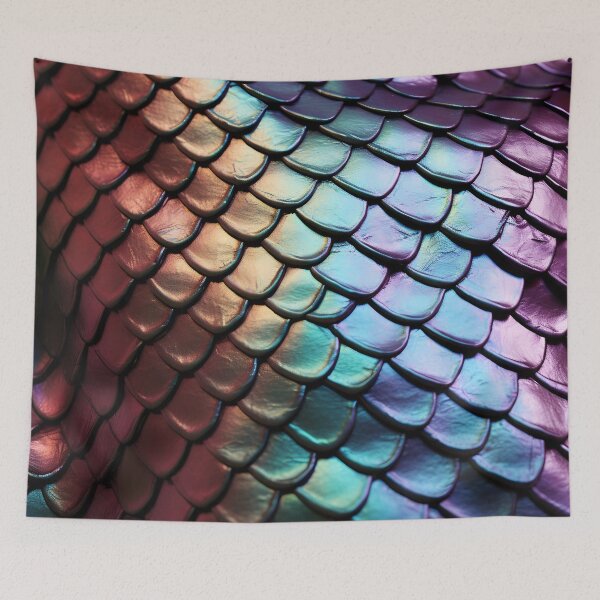 Item preview, estampado de piel de serpiente de colores iridiscentes designed and sold by dcrc.