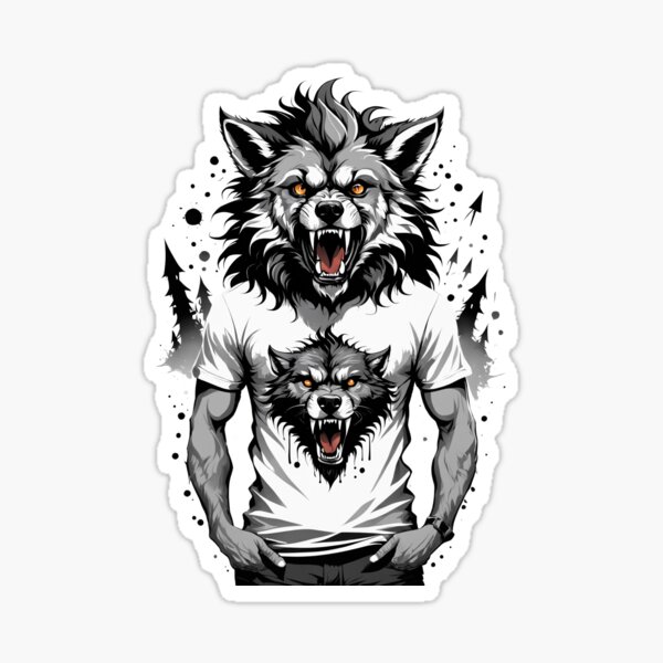 Aperçu de l'œuvre adolescent loup garous 2 créée et vendue par YumeOrigins.