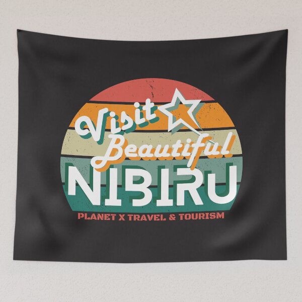 Item preview, Visit Beautiful Nibiru - Planet X Travel & Tourism designed and sold by KrakenSky.