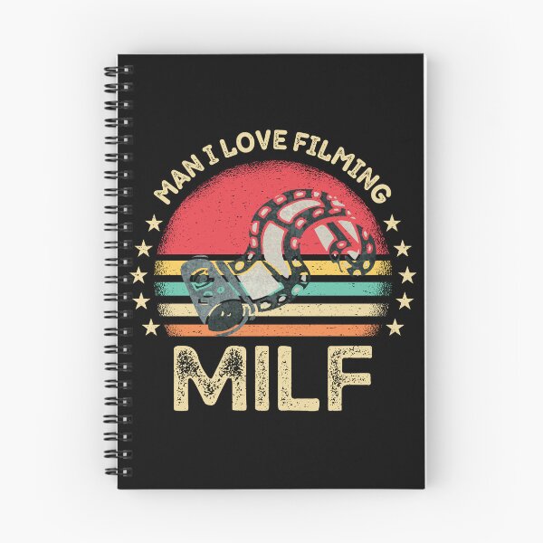 Item preview, Man I Love Filming MILF Vintage Circle Sunset designed and sold by Thevulcano.
