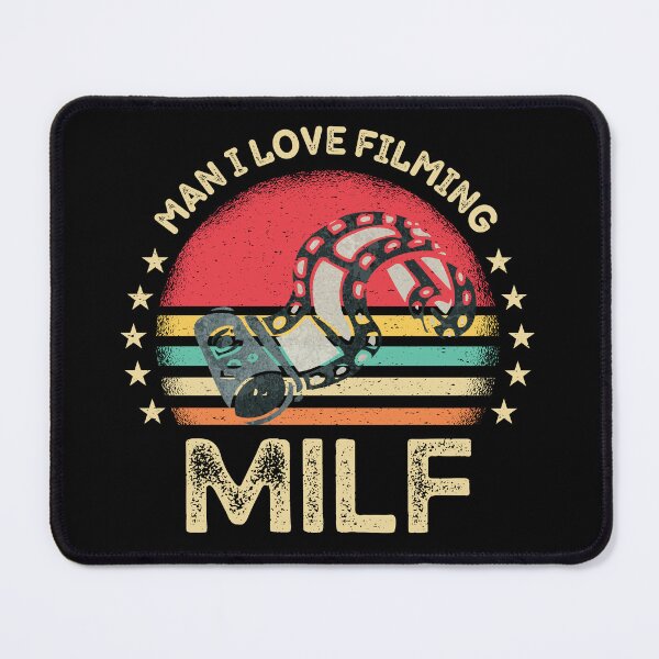 Item preview, Man I Love Filming MILF Vintage Circle Sunset designed and sold by Thevulcano.