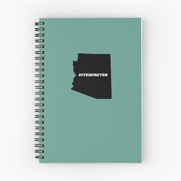 Item preview, Interpreter Arizona Black Silouette Map designed and sold by Neeshki.