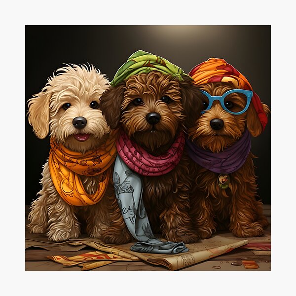 Item preview, Doodle Pups  designed and sold by Bichon Boutique.