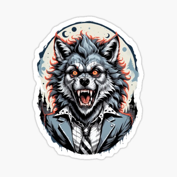 Aperçu de l'œuvre un loup garous en costume 1 créée et vendue par YumeOrigins.
