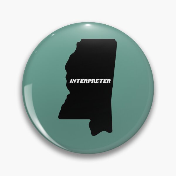 Item preview, Interpreter Mississippi Black Silouette Map designed and sold by Neeshki.