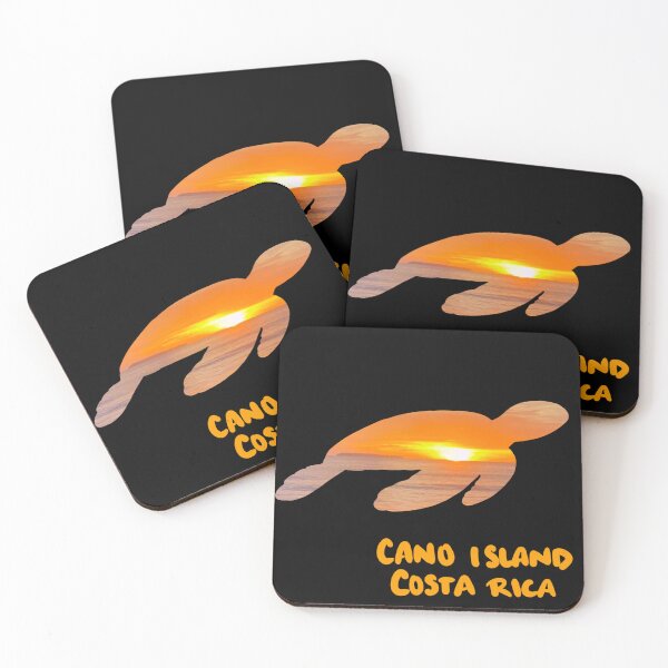 Item preview, Sea turtle sunset with Cano Island designed and sold by Catherine Harrison.