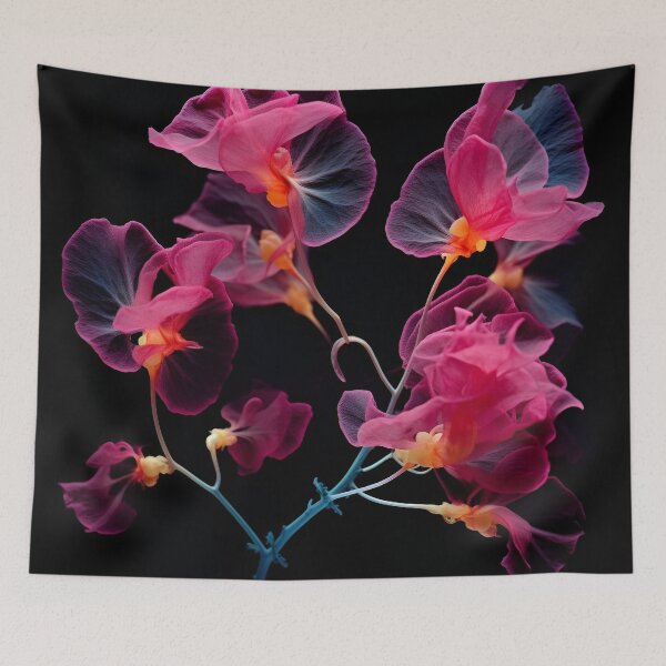 Item preview, bougainvillea with a transparent xray effect designed and sold by dcrc.