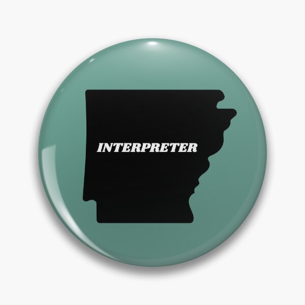 Item preview, Interpreter Arkansas Black Silouette Map designed and sold by Neeshki.