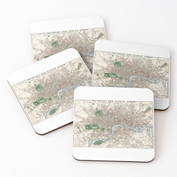 Item preview, Whitebread's Map of LONDON 1853 designed and sold by Daniel Hagerman.