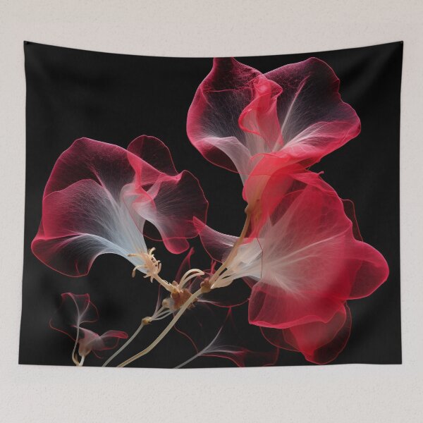 Item preview, bougainvillea with a transparent xray effect designed and sold by dcrc.