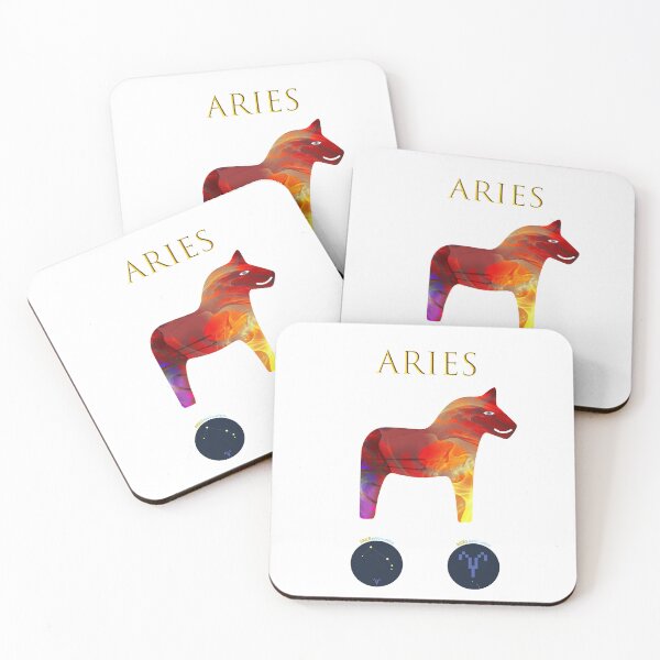 Item preview, Rise with Courage: Aries Zodiac Poster designed and sold by NYC1991.