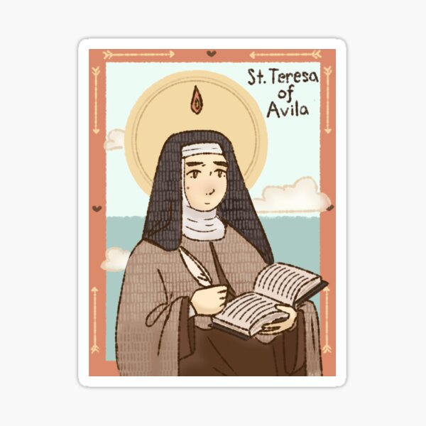 St. Teresa of Avila Sticker