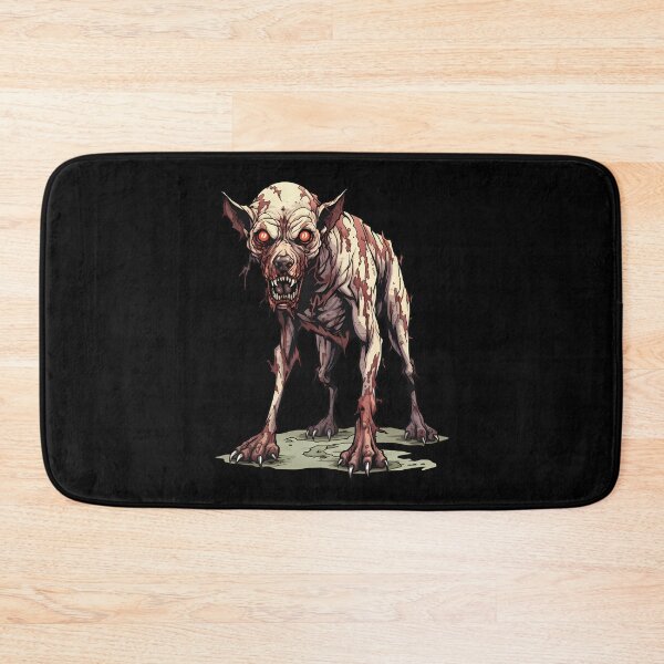 Item preview, Halloween Scary Zombie Dog: Unleash the Undead designed and sold by hamishby.