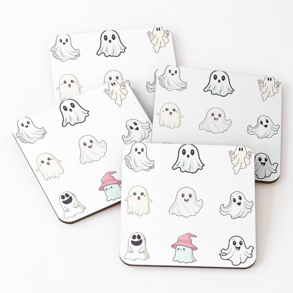 Item preview, Cute illustrations of little ghosts designed and sold by huape.