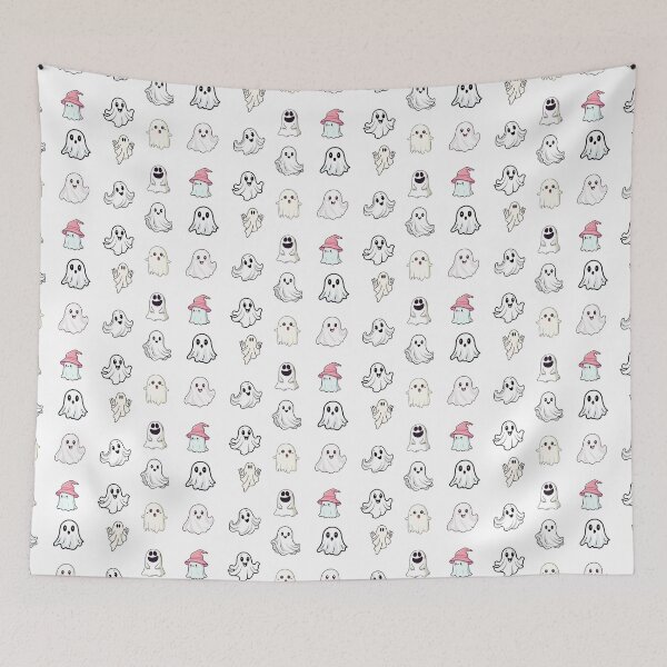 Item preview, Cute illustrations of little ghosts designed and sold by huape.
