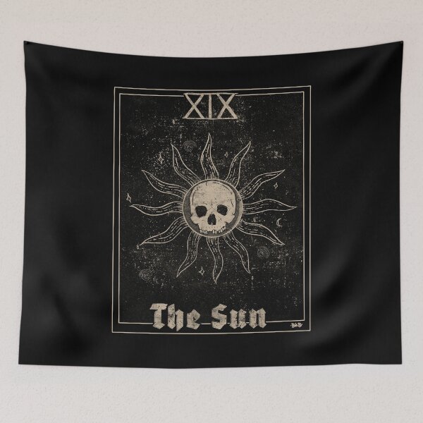 Item preview, The Sun Tarot Card print Design designed and sold by BKB2013.
