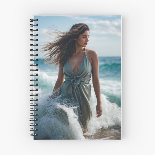 Item preview, Woman Waves of Summer Beach designed and sold by Vorin Arts.